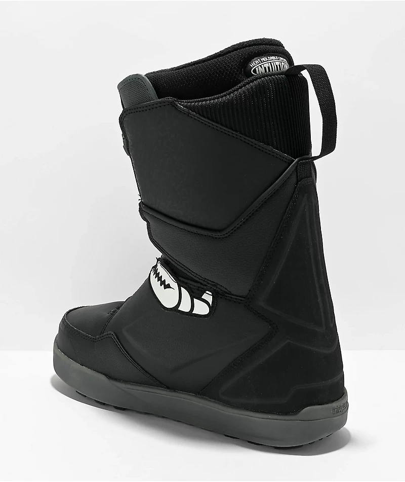 ThirtyTwo x Crab Grab Lashed Double Boa Black Snowboard Boots 2023