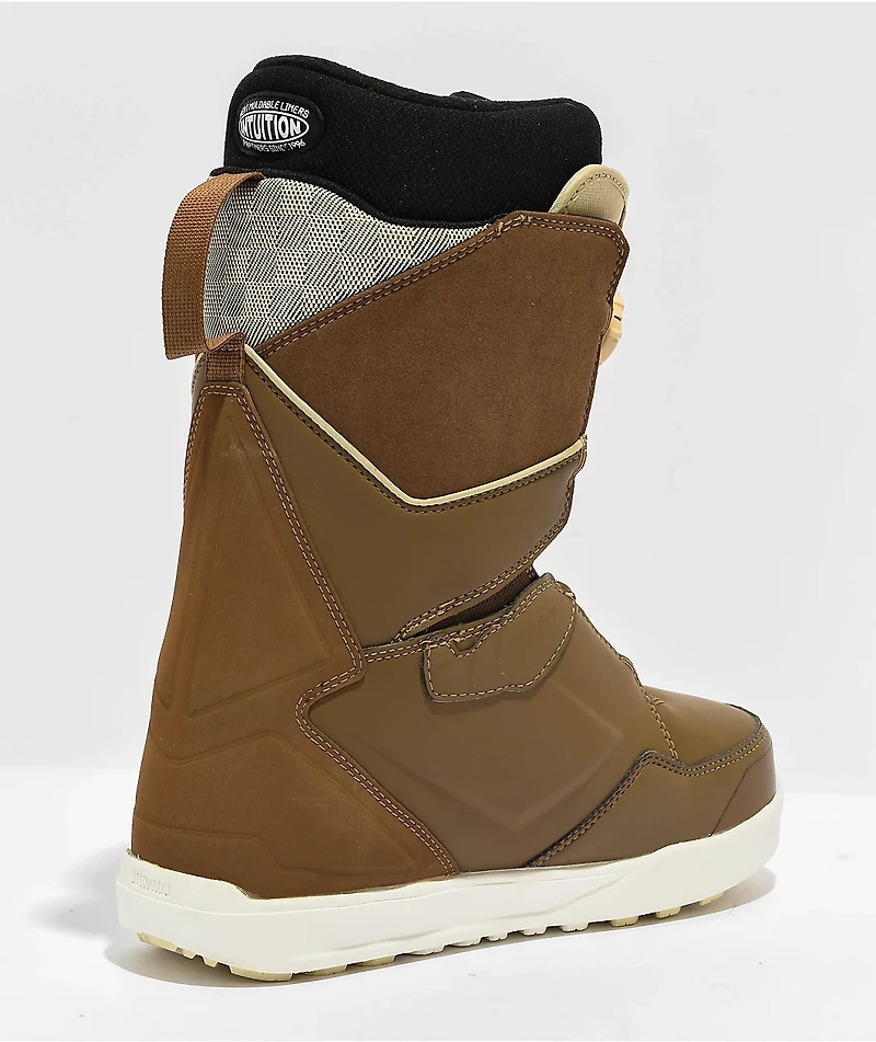 ThirtyTwo x Crab Grab Lashed Double Boa Brown Snowboard Boots 2024