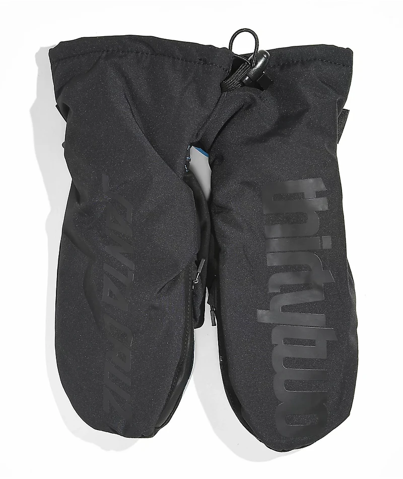 ThirtyTwo x Santa Cruz Screaming Hand Black 10K Snowboard Mittens