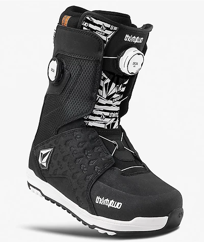 ThirtyTwo x Volcom Lashed Double BOA® Black & White Snowboard Boots 2027