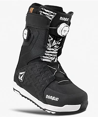 ThirtyTwo x Volcom Lashed Double BOA® Black & White Snowboard Boots 2027