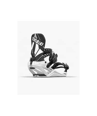 ThirtyTwo x Volcom T32M Fase® White & Black Snowboard Bindings 2026
