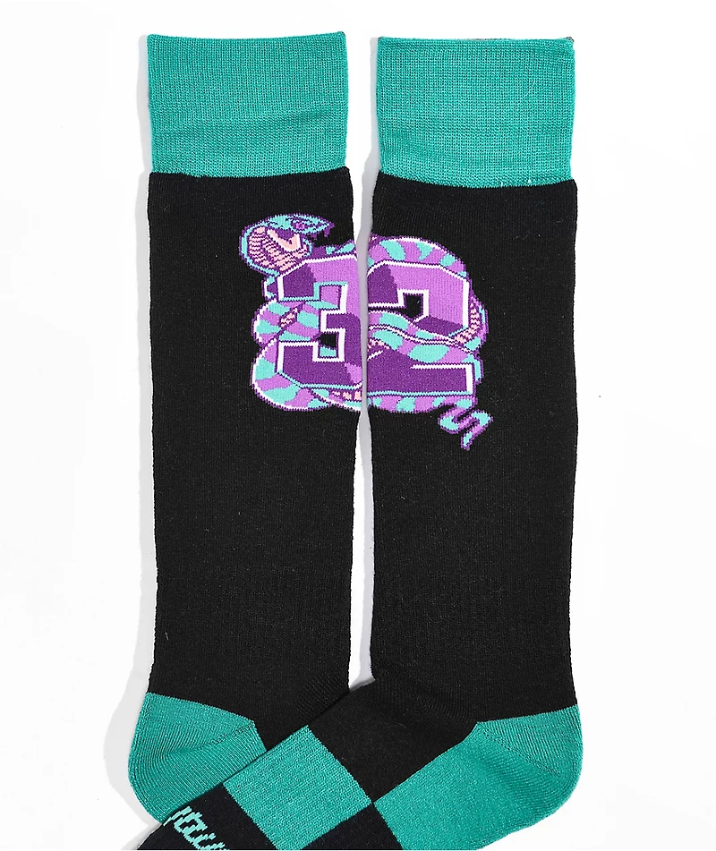 Thirtytwo Double Black Snowboard Socks