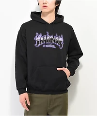Thrasher Airbrush Black & Purple Hoodie