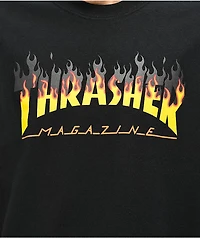Thrasher BBQ Flame Black T-Shirt
