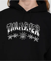 Thrasher Barbed Wire Black Hoodie