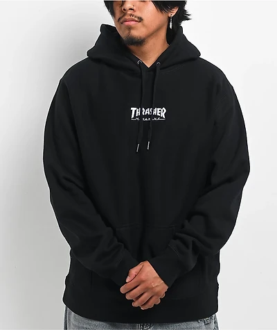 Thrasher Black Heavyweight Hoodie