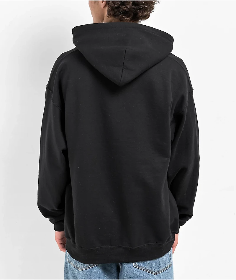 Thrasher Brick Black Hoodie