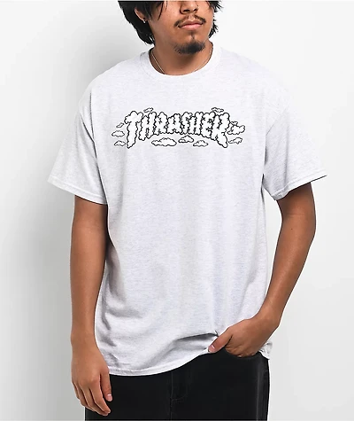 Thrasher Clouds Grey T-Shirt