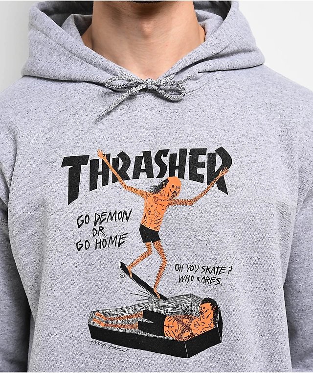 Thrasher Hoodie Mens Hoodies Zumiez Printed Hoodies Thrasher Flame