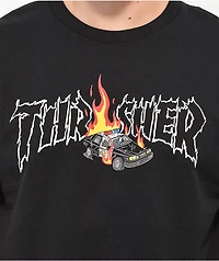 Thrasher Cop Car Black T-Shirt
