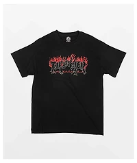 Thrasher Crow Black T-Shirt