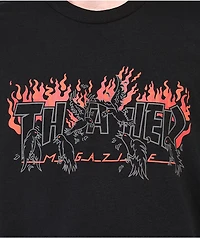 Thrasher Crow Black T-Shirt