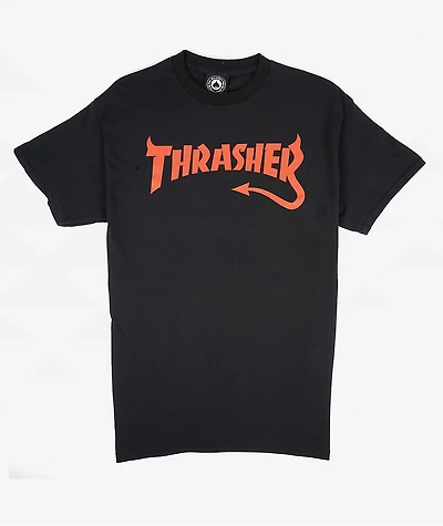 Thrasher Diablo Black T-Shirt