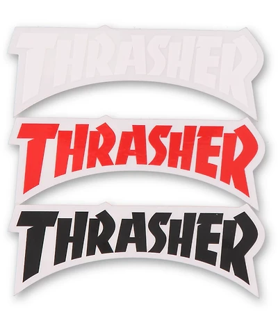 Thrasher Die Cut Logo Assorted Sticker