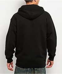 Thrasher Flame Black Zip Hoodie