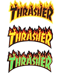 Thrasher Flame Logo Assorted Sticker