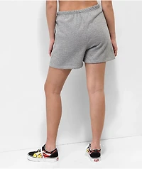 Thrasher Flame Logo Grey Sweat Shorts