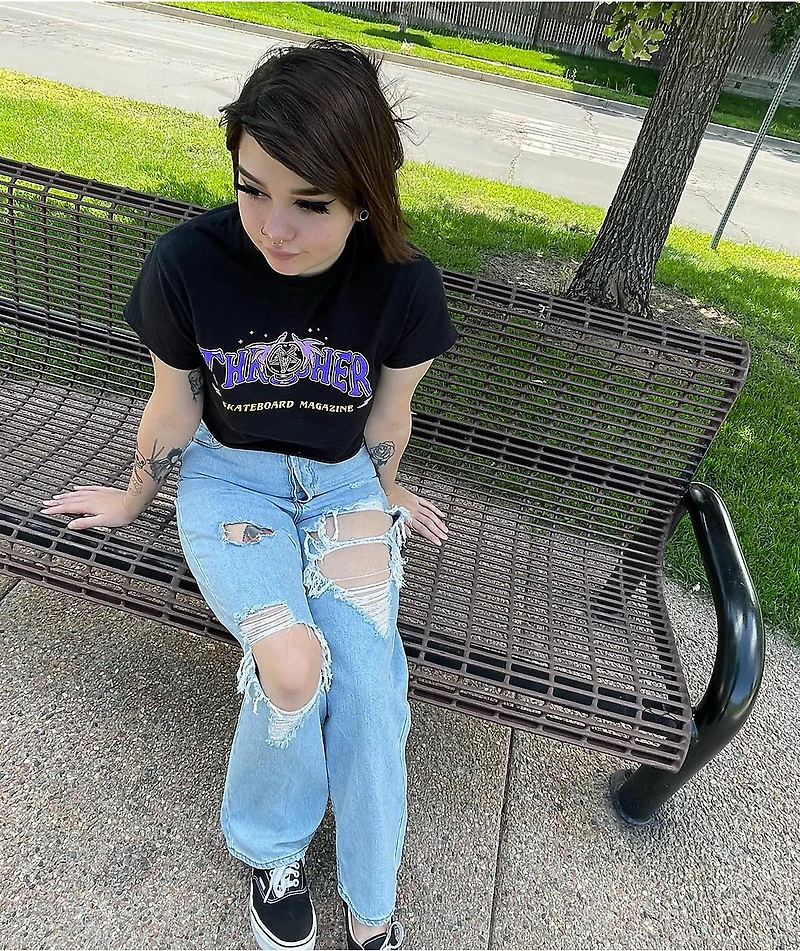 Thrasher Fortune Black T-Shirt