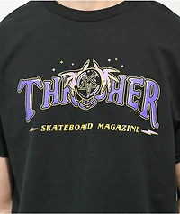 Thrasher Fortune Black T-Shirt