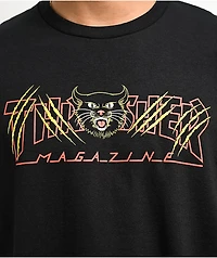 Thrasher Gato Black T Shirt