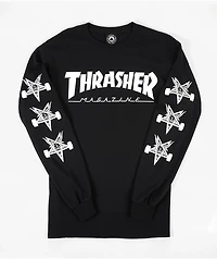 Thrasher Goat Black Long Sleeve T-Shirt