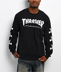 Thrasher Goat Black Long Sleeve T-Shirt