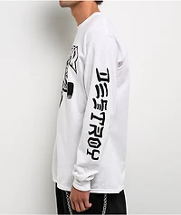 Thrasher Goat Destroy White Long Sleeve T-Shirt