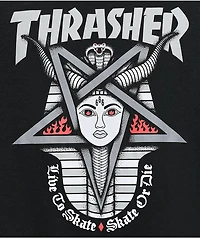 Thrasher Goddess Black T-Shirt