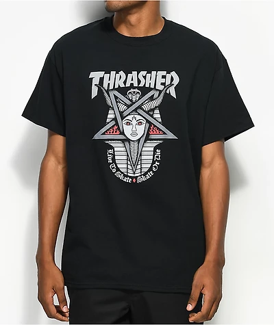 Thrasher Goddess Black T-Shirt
