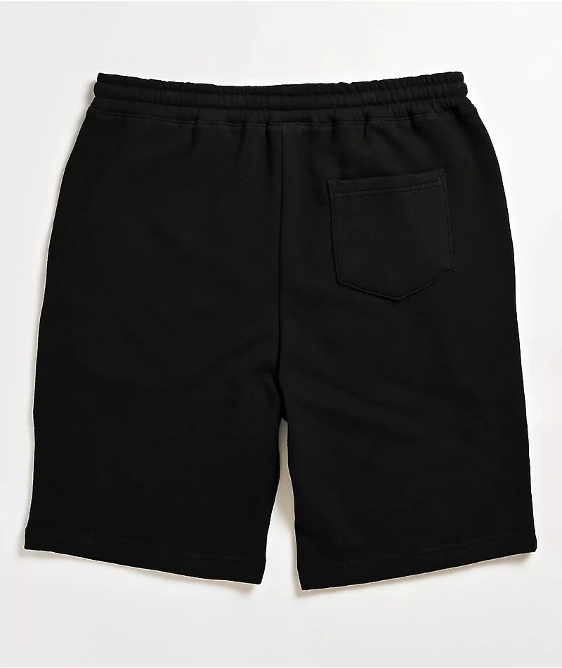 Thrasher Godzilla Black Sweat Shorts