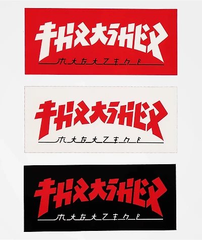 Thrasher Godzilla Logo Sticker