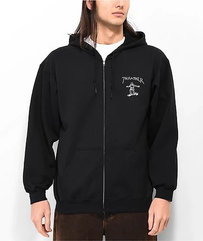 Thrasher Gonz Black Zip Hoodie