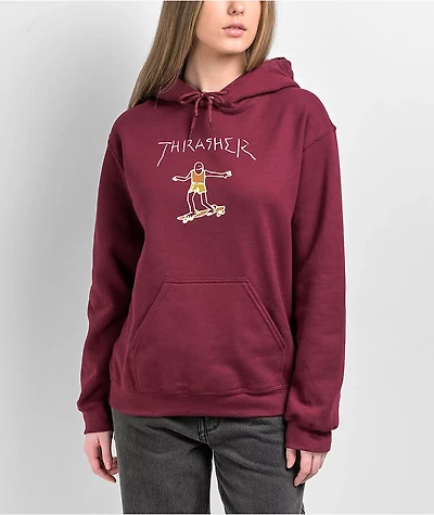 Thrasher Gonz Maroon Hoodie