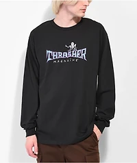 Thrasher Gonz Thumbs Up Black Long Sleeve T-Shirt