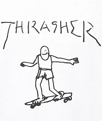 Thrasher Gonz White T-Shirt