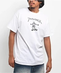 Thrasher Gonz White T-Shirt