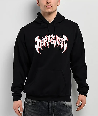 Thrasher Heavy Metal Black Hoodie