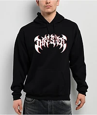 Thrasher Heavy Metal Black Hoodie