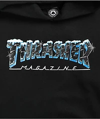 Thrasher Ice Black Hoodie