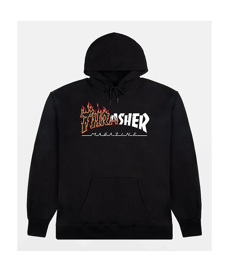 Thrasher Ignite Black Hoodie