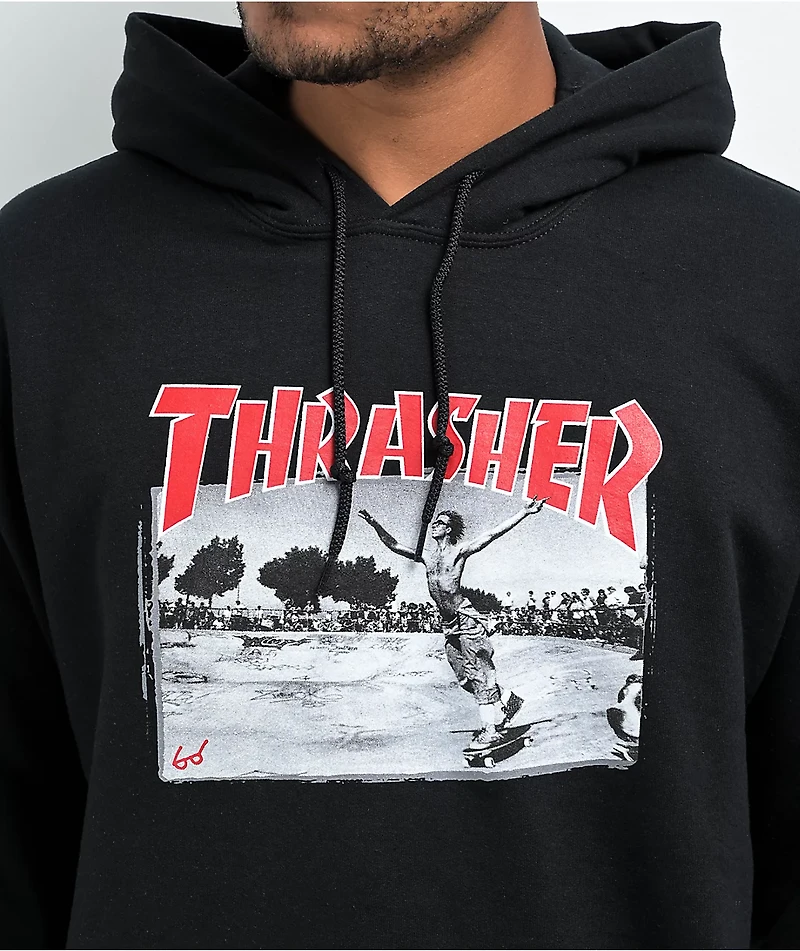 Thrasher Jake Dish Black Hoodie