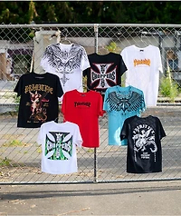 Thrasher Kids Logo Red T-Shirt