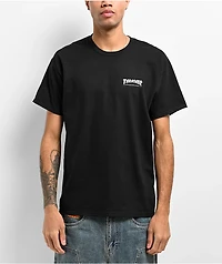 Thrasher Little Logo Black T-Shirt