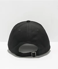 Thrasher Logo Black Strapback Hat