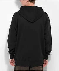 Thrasher Logo Black Zip Hoodie