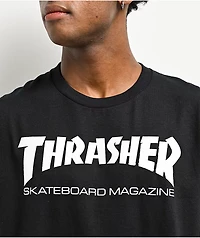 Thrasher Mag Logo Black T-Shirt