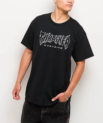 Thrasher Metal Black T-Shirt