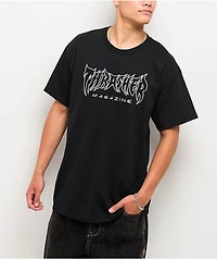 Thrasher Metal Black T-Shirt