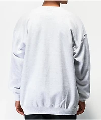 Thrasher Outlined Grey Crewneck Sweatshirt